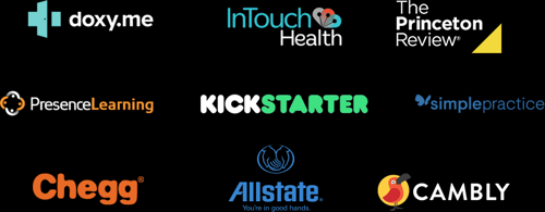 video api customer logos