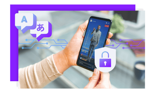WEB RTC in-app voice on a mobile device