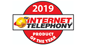 TMC Internet Telephony 2019 Product of the Year Logo Internet Telephony „Produkt des Jahres“ 2019